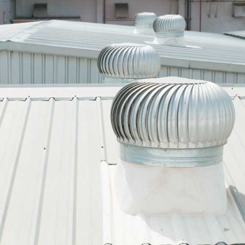Commercial roof.